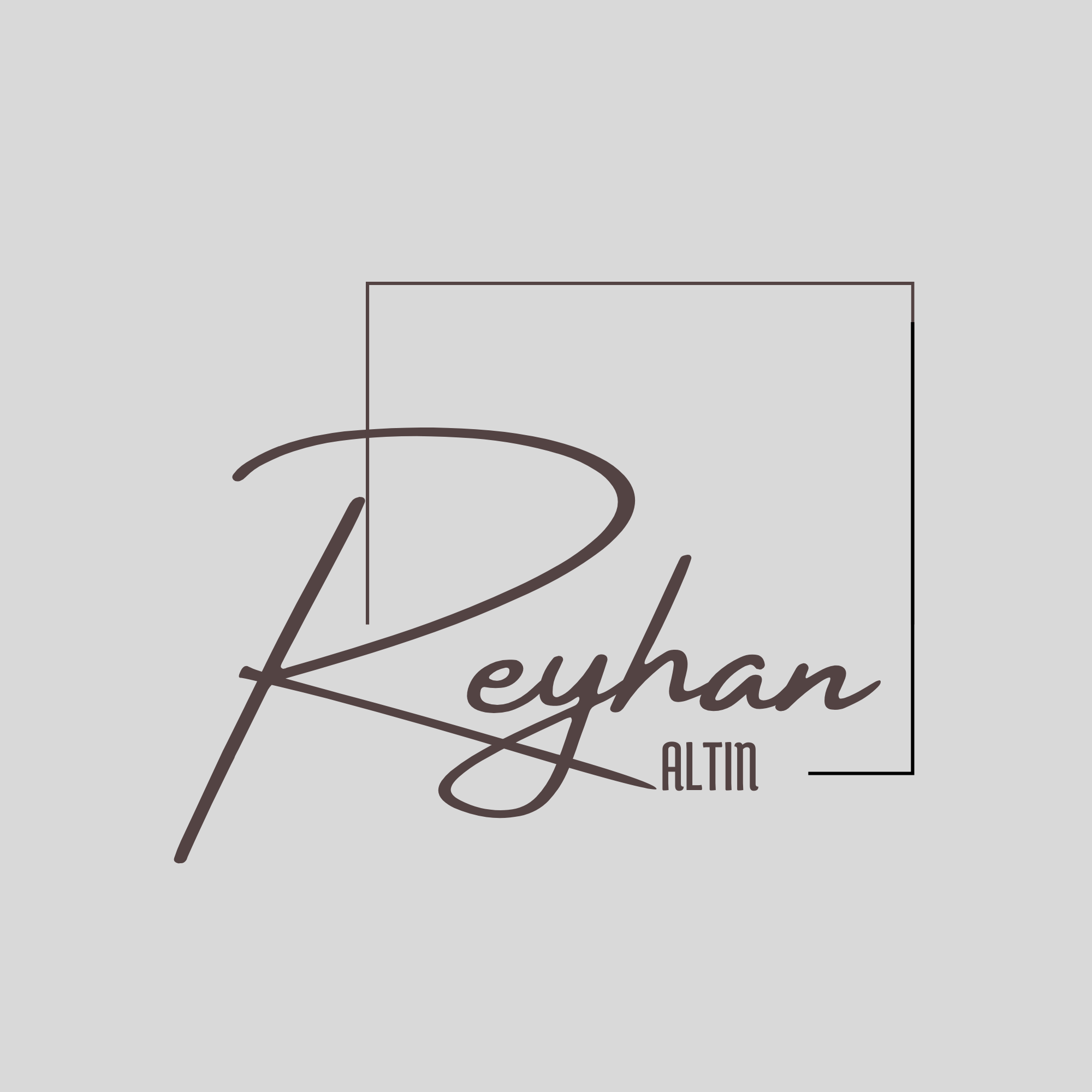 Ana Sayfa siyah minimalist metin logo